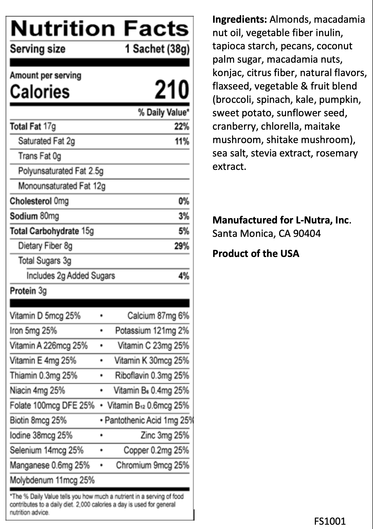 Fasting Shake for Providers